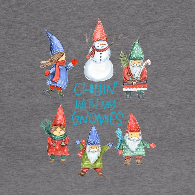 Chillin With My Gnomies by SWON Design